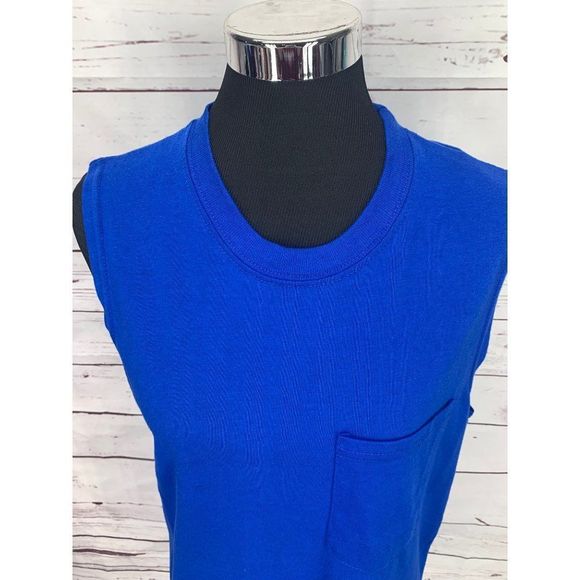 Open Trail‎ Blue Men’s Size Medium Muscle Style Tank Top - Picture 4 of 9